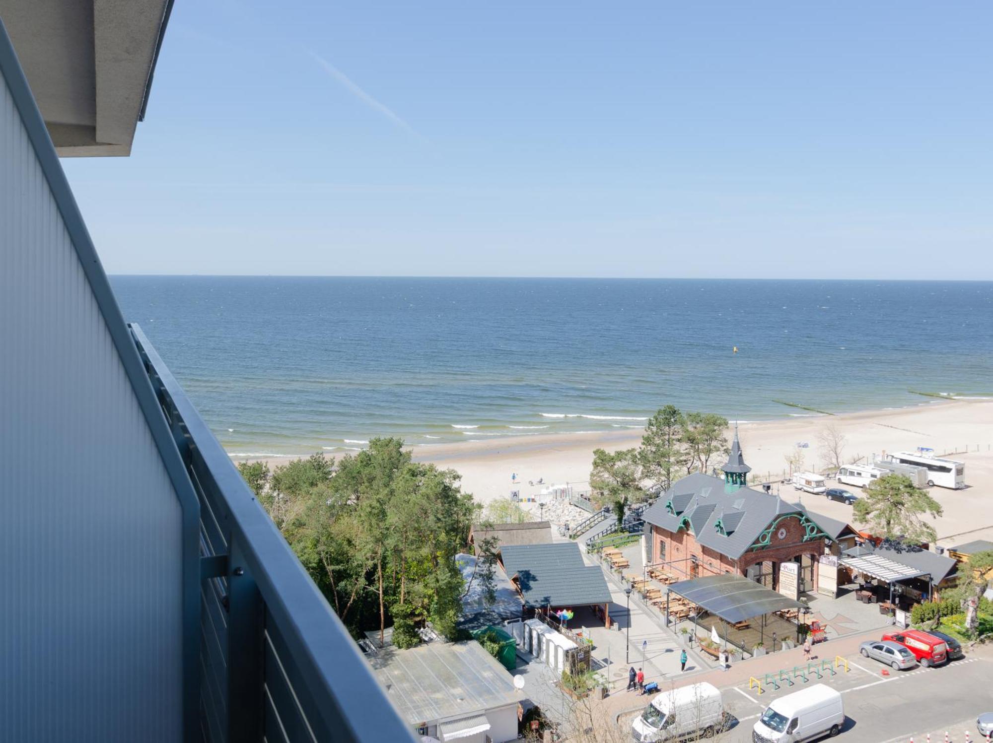 Holiday Home Slavia New 601 Z Balkonem Przy Plazy Miedzyzdroje Luaran gambar